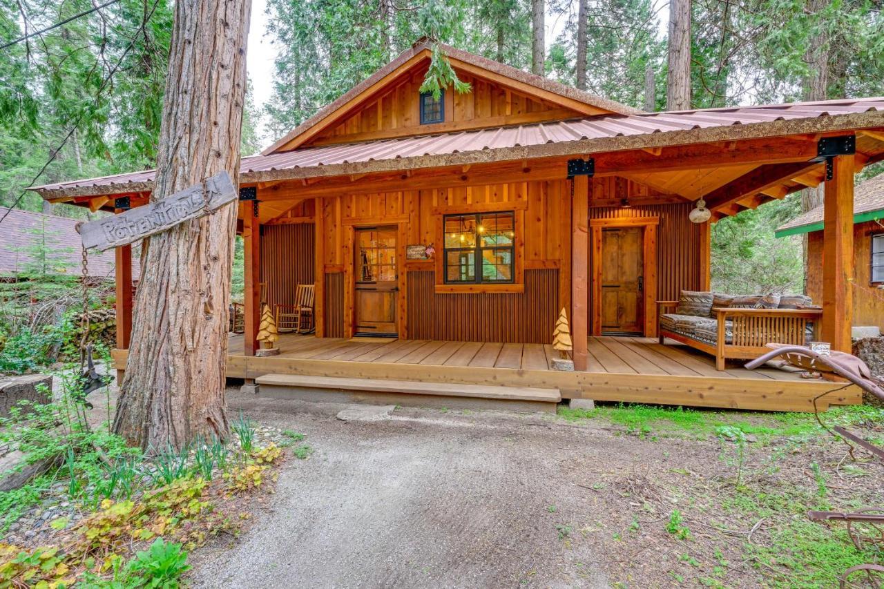 Enchanting Creekside Cabin Near Kings Canyon Park! Badger المظهر الخارجي الصورة