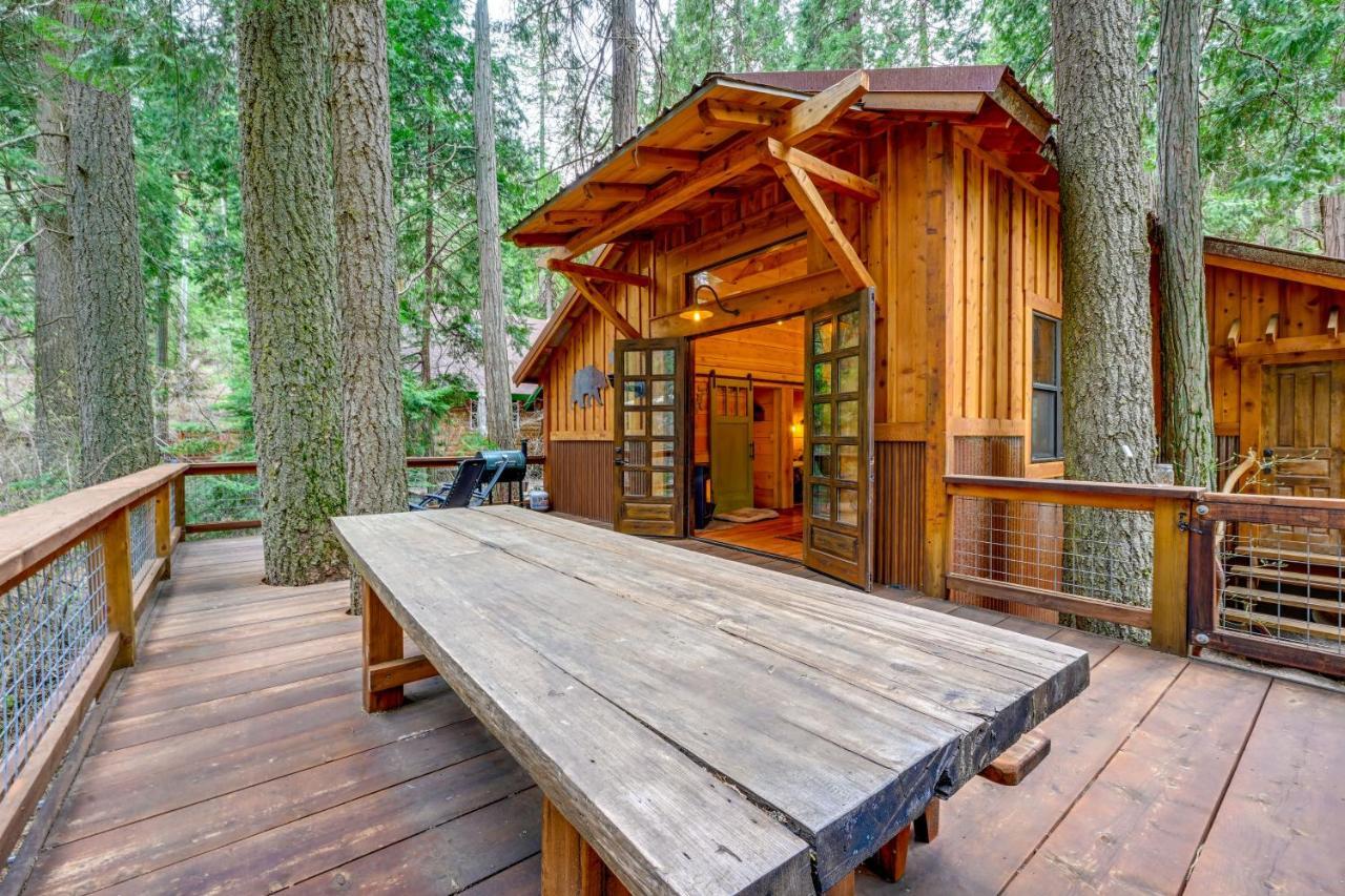 Enchanting Creekside Cabin Near Kings Canyon Park! Badger المظهر الخارجي الصورة